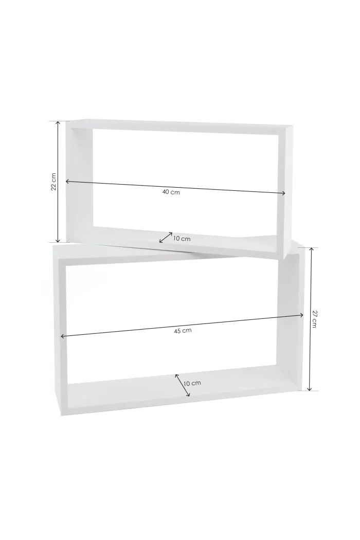 Estante Flotante de Pared MDF y Melamina | Varios Colores