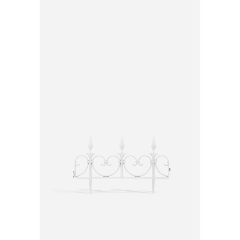 Set de 4 Vallas de Plástico para Jardín de 30x51 cm - 2 Colores