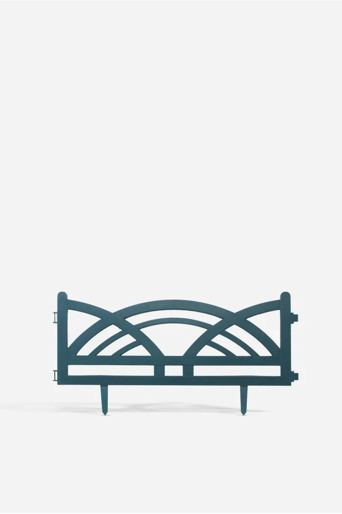 Set de 4 Vallas de Plástico para Jardín de 30x60 cm - 2 Colores