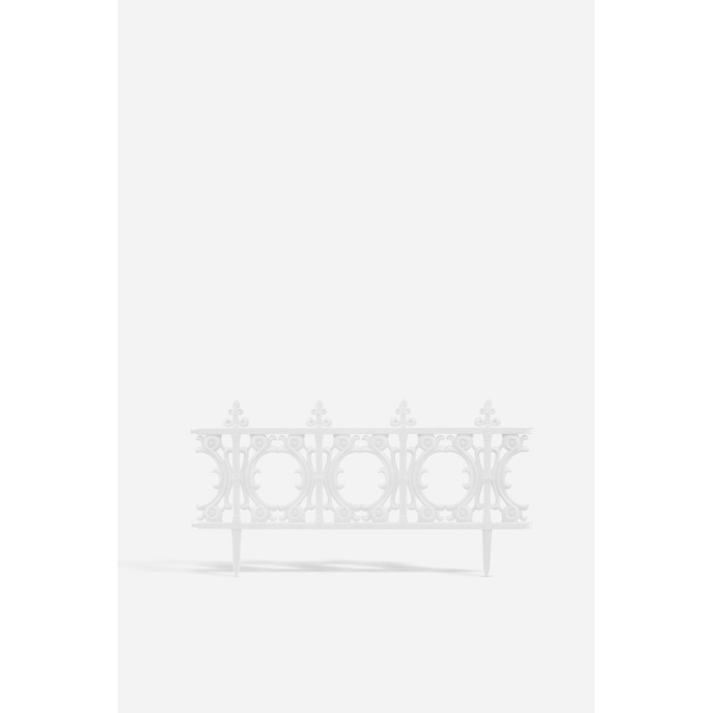 Set de 4 Vallas de Plástico para Jardín de 31x60 cm - 2 Colores