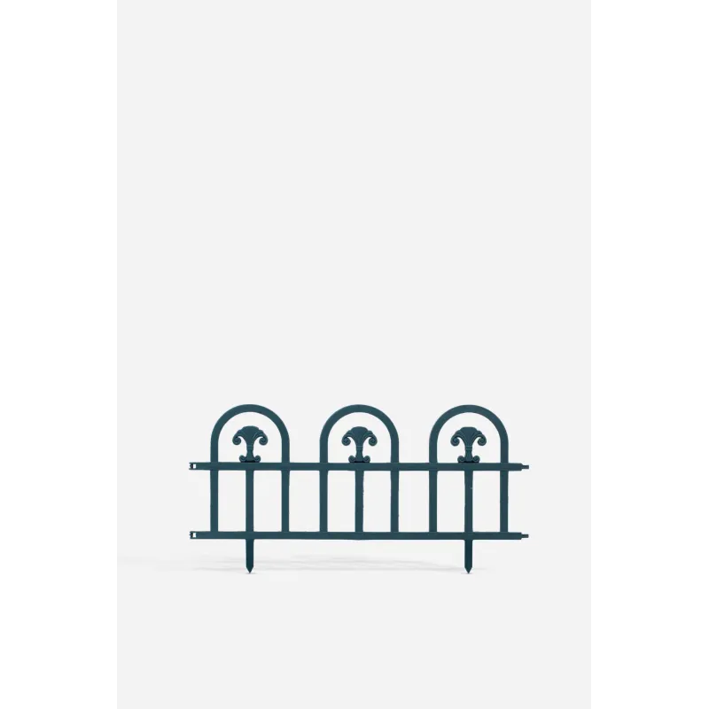 Set de 4 Vallas de Plástico para Jardín de 30x60 cm - 2 Colores