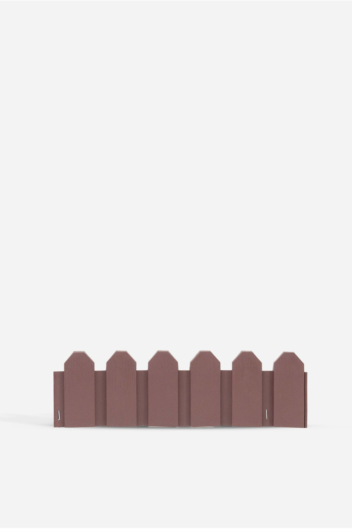 Set de 4 Vallas de Plástico para Jardín de 23,5x60 cm - 3 Colores