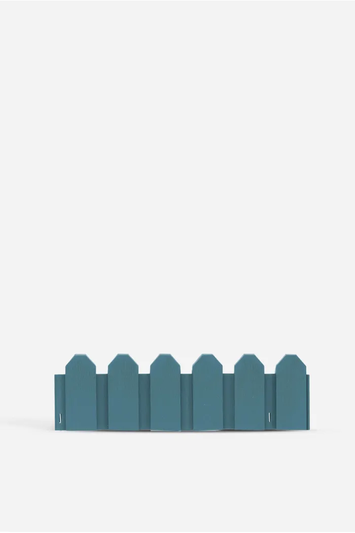 Set de 4 Vallas de Plástico para Jardín de 23,5x60 cm - 3 Colores