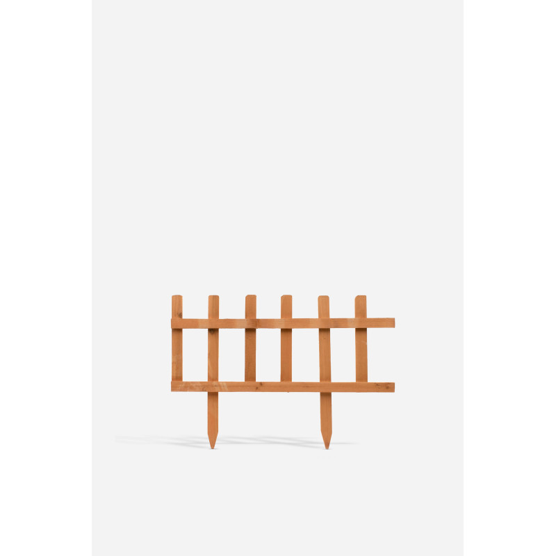 Valla de Madera Natural - 50x35 cm