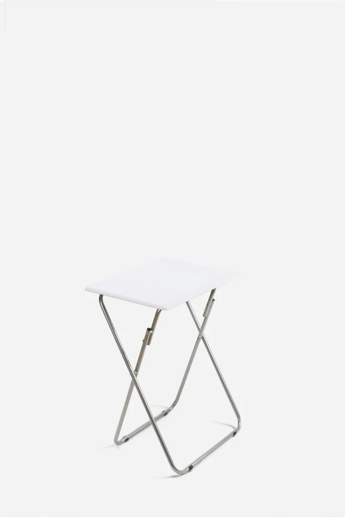 MESA DE MADERA PLEGABLE RECTANGULAR - 48X38X66 cm