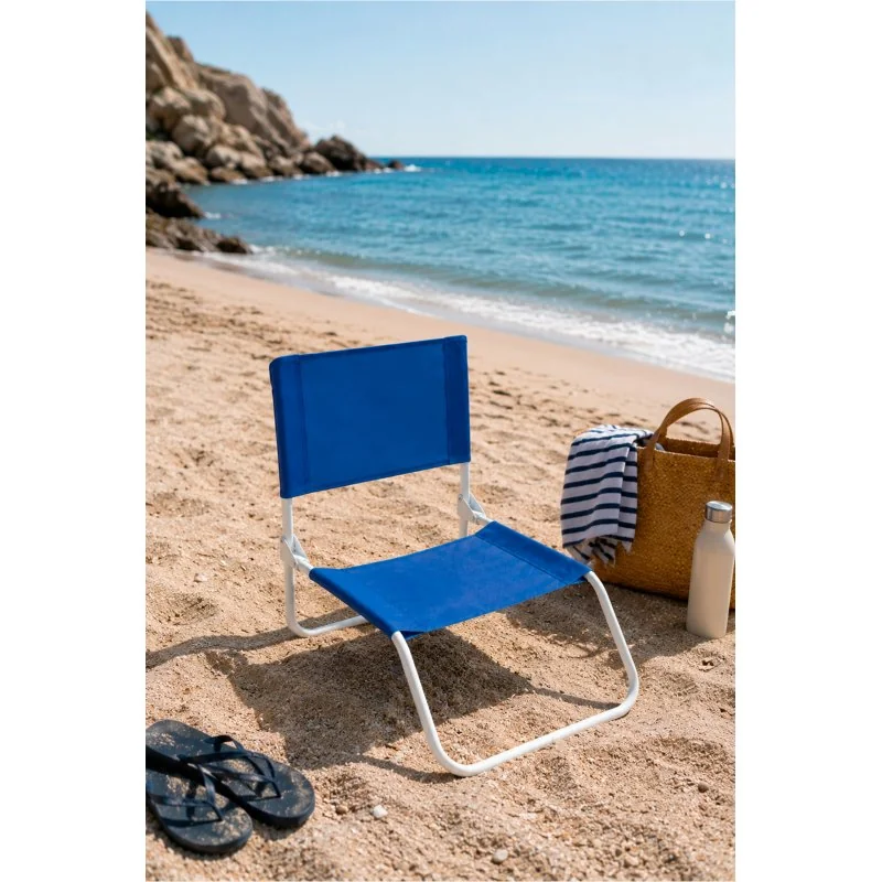 Silla de Playa Plegable Baja de Ultraligera de 45 x 52 x 50 cm | Ambiente