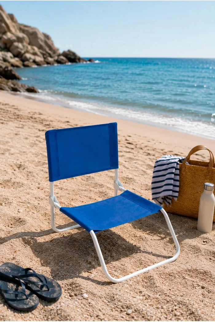 Silla de Playa Plegable Baja de Ultraligera de 45 x 52 x 50 cm | Ambiente