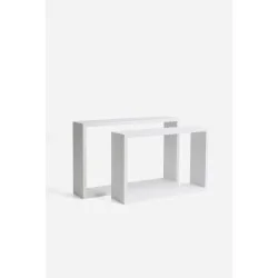 Set de 2 Estantes de Pared Rectangular Alp - Varios Colores