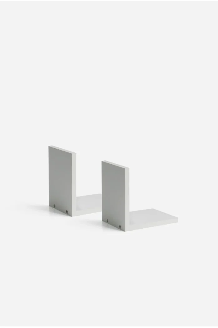 Set de 2 Estantes de Pared en L Alp 15 x 12 x 15 cm - Blanco