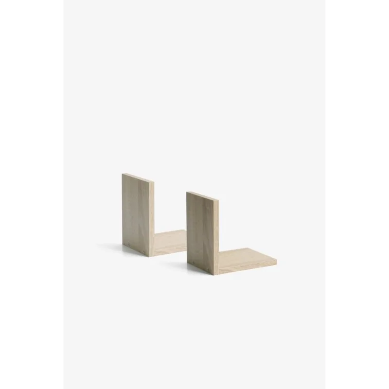 Set de 2 Estantes de Pared en L Alp 15 x 12 x 15 cm - Madera
