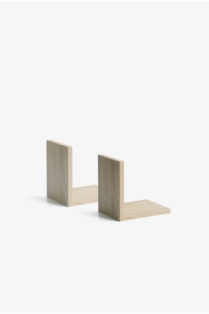 Set de 2 Estantes de Pared en L Alp 15 x 12 x 15 cm - Madera