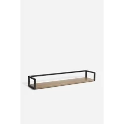 Balda Flotante de Pared con Estructura Metálica - Arlo
