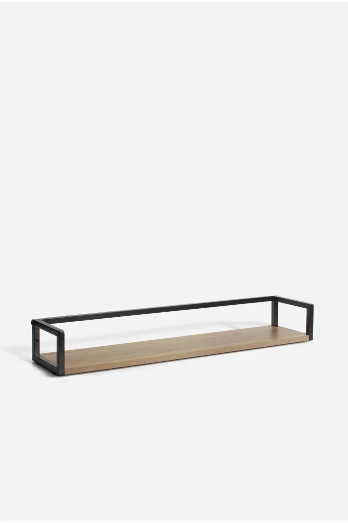 balda flotante metálica de estilo industrial modelo Arlo
