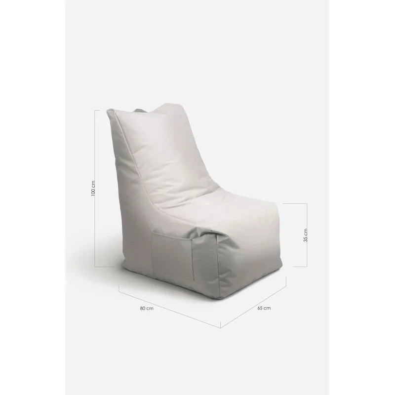 Puf Silla Impermeable para Exterior Montana - 80x65x100 cm