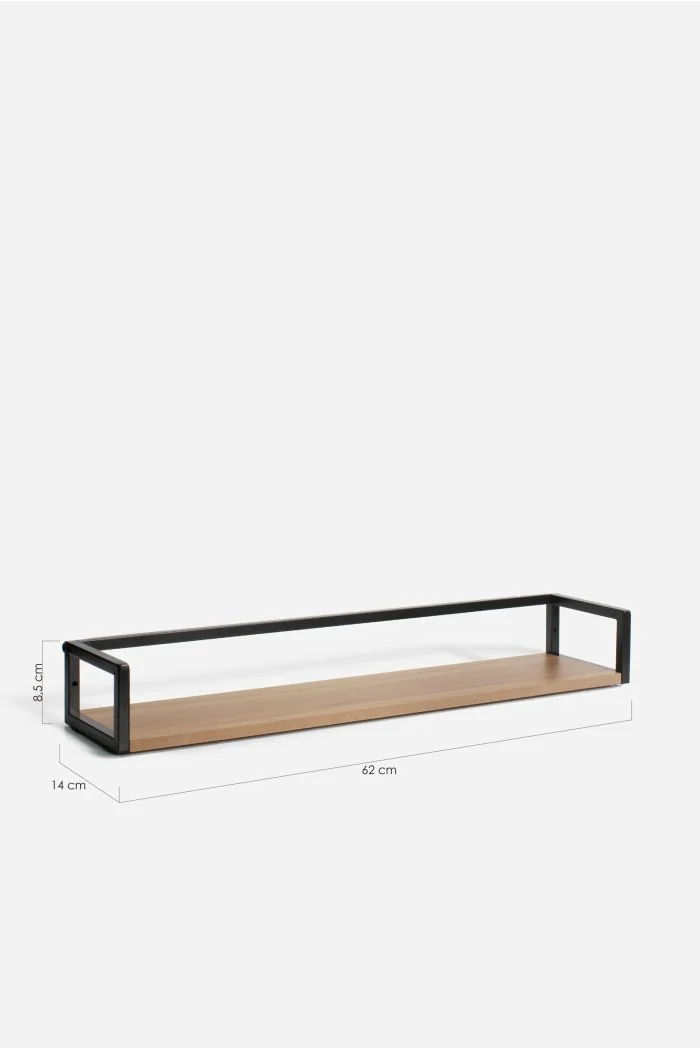 Balda flotante metálica de pared - Arlo