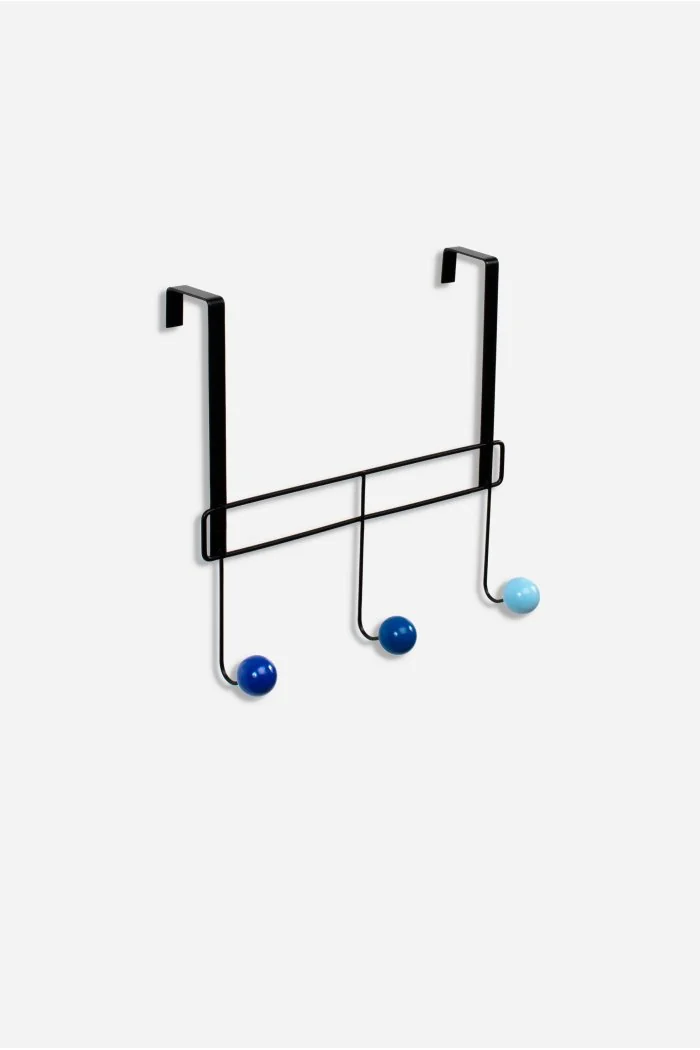 Perchero de Metal para Puerta con 3 o 4 Colgadores Kram | 4 Modelos