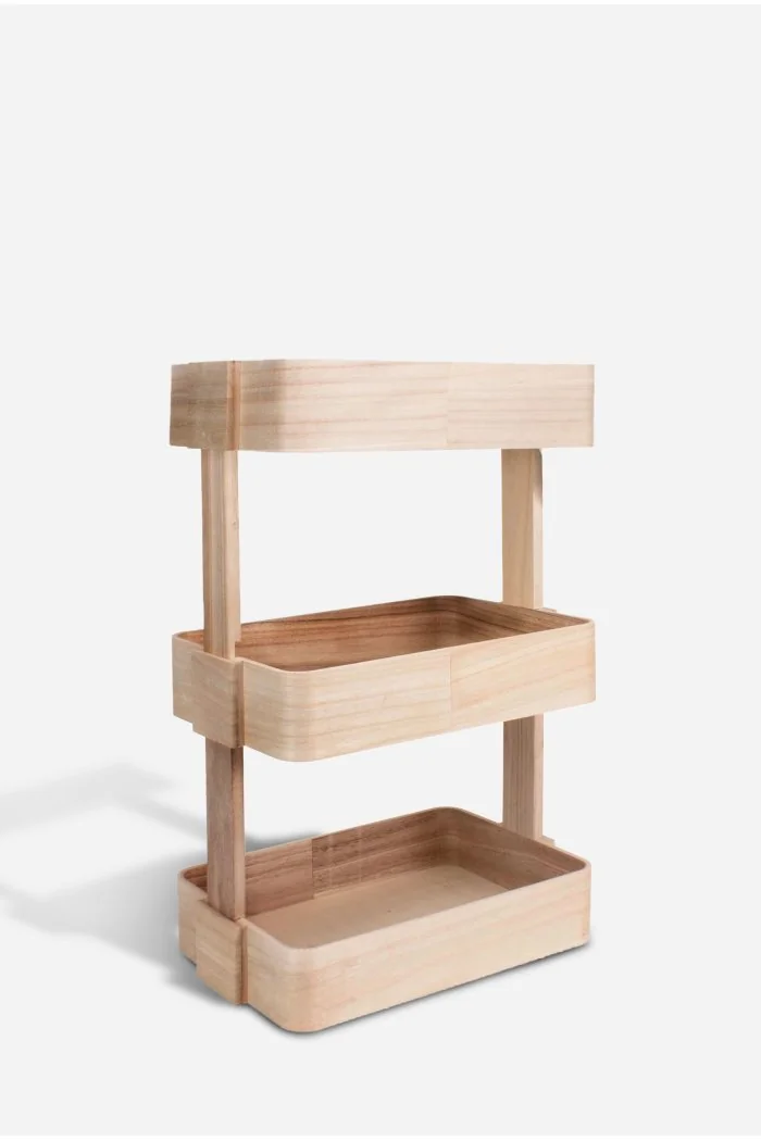 Verdulero de madera 3 alturas