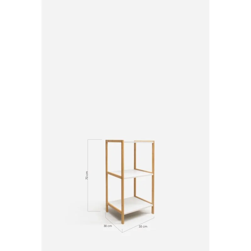 Estantería de Bambú Ivar 35 cm | Distintos Niveles