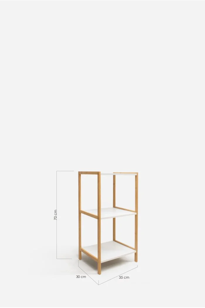 Estantería de Bambú Ivar 35 cm | Distintos Niveles