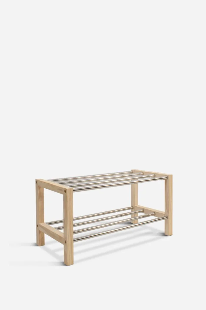 Zapatero Extensible de Madera y Metal Onir