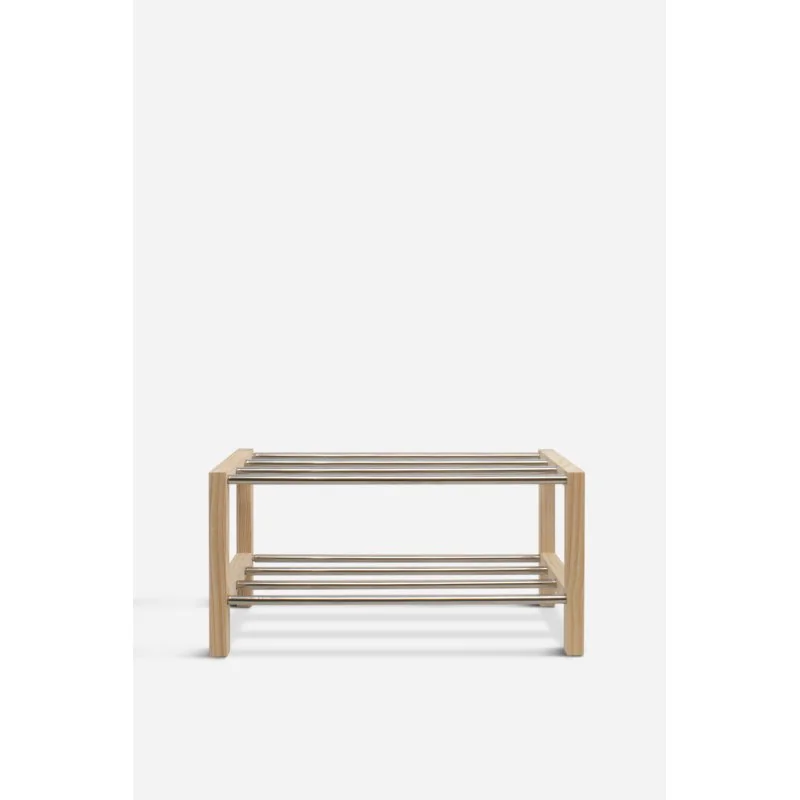 Zapatero Extensible de Madera y Metal Onir | Frontal