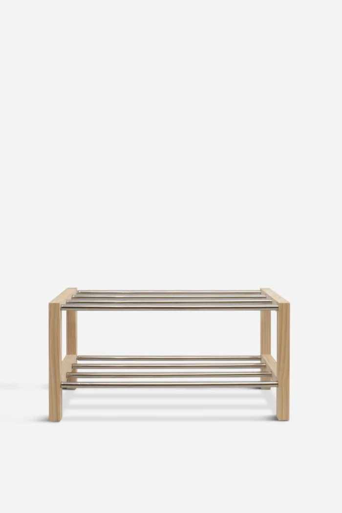 Zapatero Extensible de Madera y Metal Onir | Frontal