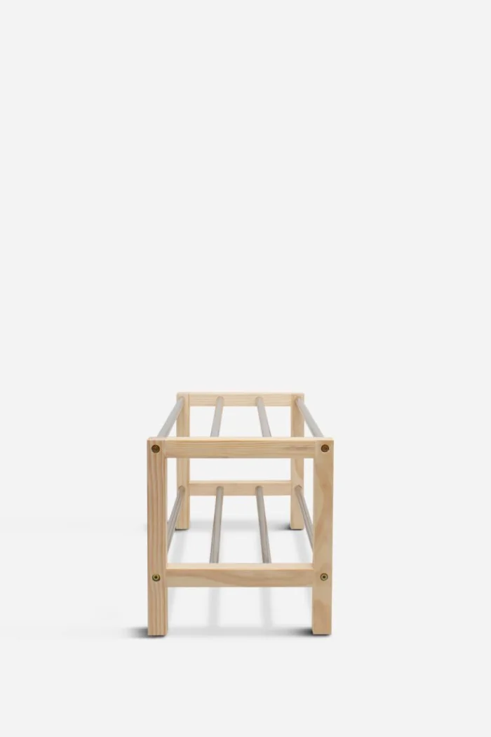 Zapatero Extensible de Madera y Metal Onir | Perfil