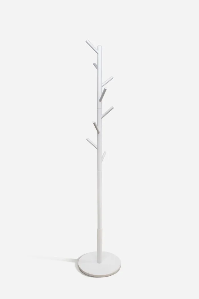 Perchero de Pie de Madera de Pino Luan