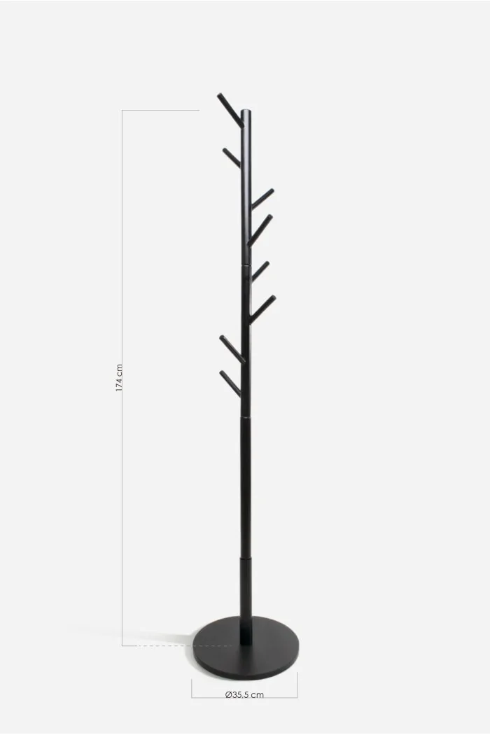 Perchero de Pie Niro Line 174 cm | Perchero de Madera Pino