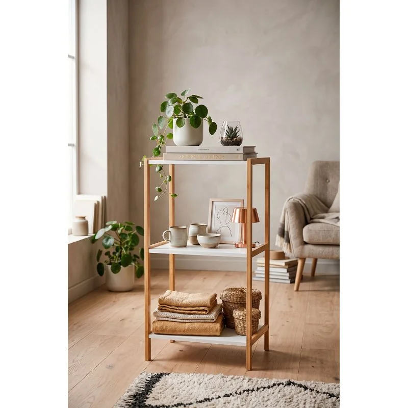 Estantería de Bambú Ivar 35 cm | Distintos Niveles