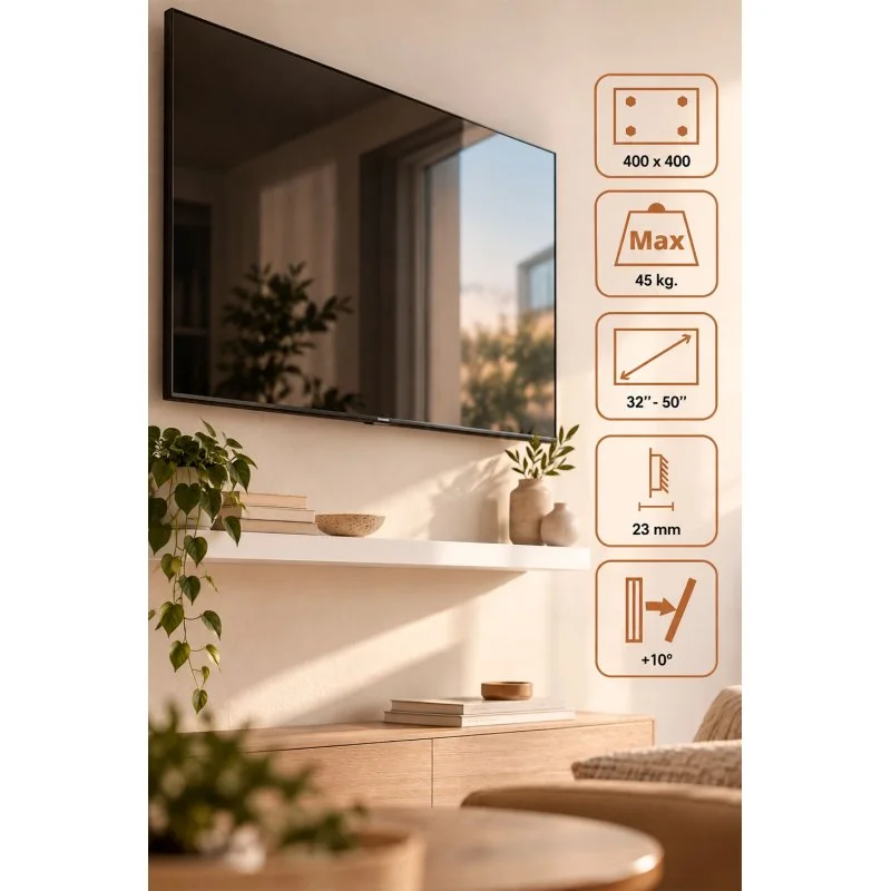 SOPORTE PARA TV DE PARED