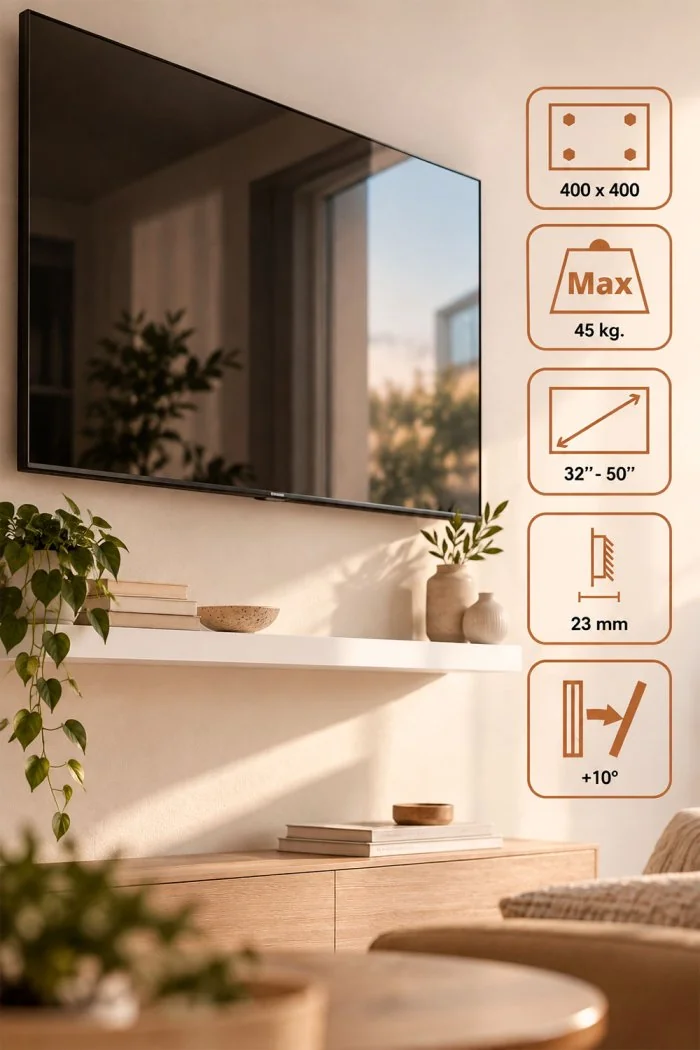 SOPORTE PARA TV DE PARED