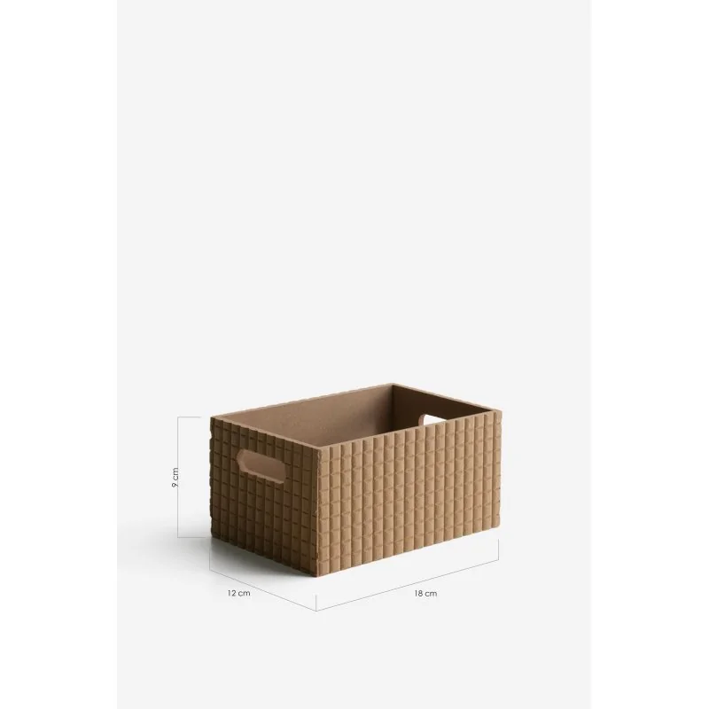 Caja Organizadora con Asas de MDF Duna | 2 Tamaños