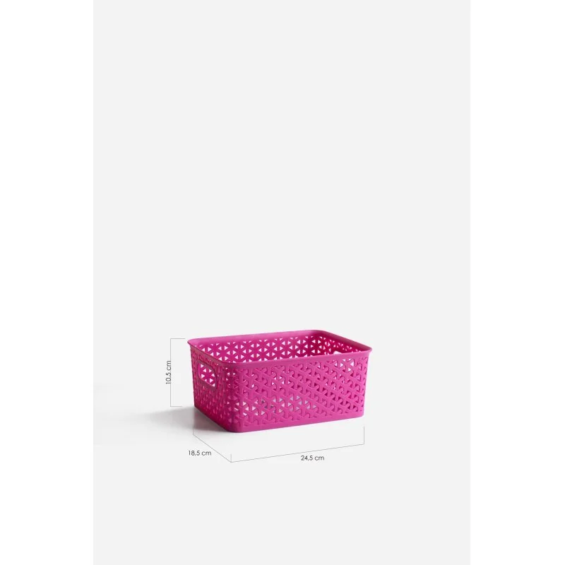 Cesta Organizadora Multiusos PVC 24,5 cm | The Secret Home
