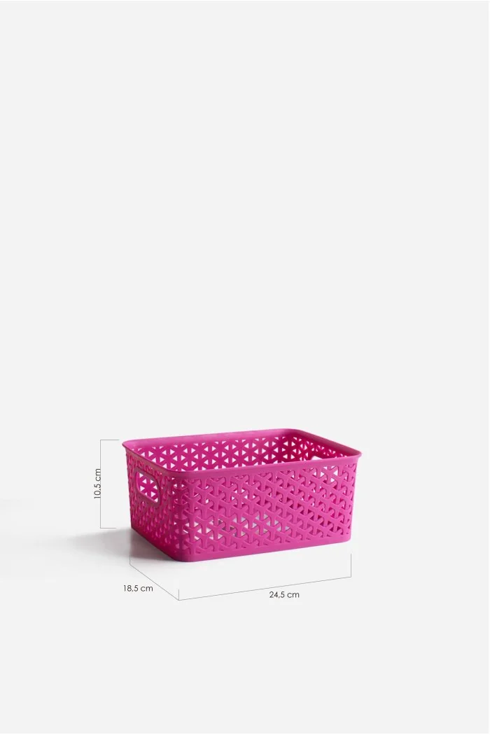 Cesta Organizadora Multiusos PVC 24,5 cm | The Secret Home