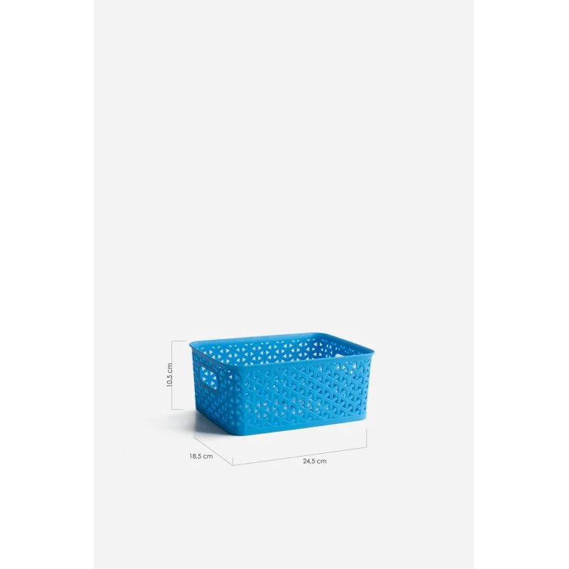 Cesta Organizadora Multiusos PVC 24,5 cm | The Secret Home