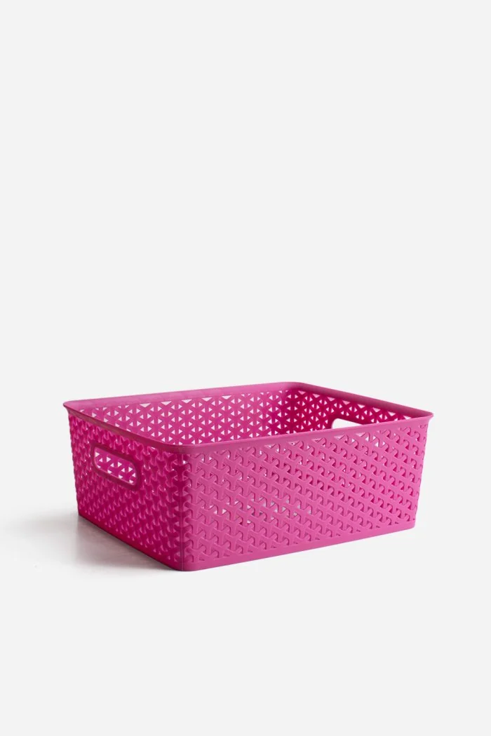 Cesta Organizadora Multiusos PVC 35 cm | The Secret Home