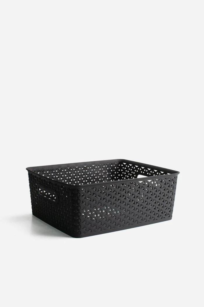 Cesta Organizadora Multiusos PVC 35 cm | The Secret Home