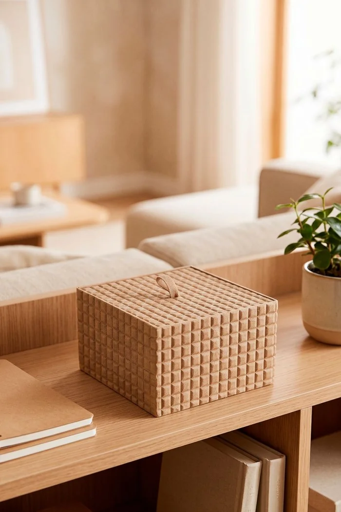 Caja Organizadora con Tapa de MDF | The Secret Home