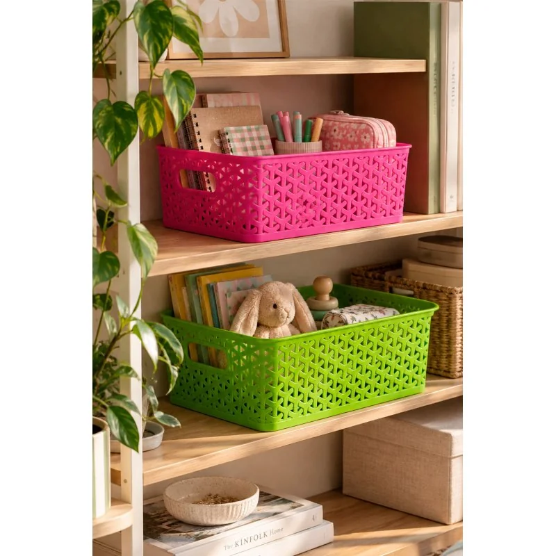 Cesta Organizadora Multiusos PVC 35 cm | The Secret Home