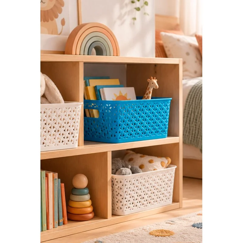 Cesta Organizadora Multiusos PVC 24,5 cm | The Secret Home