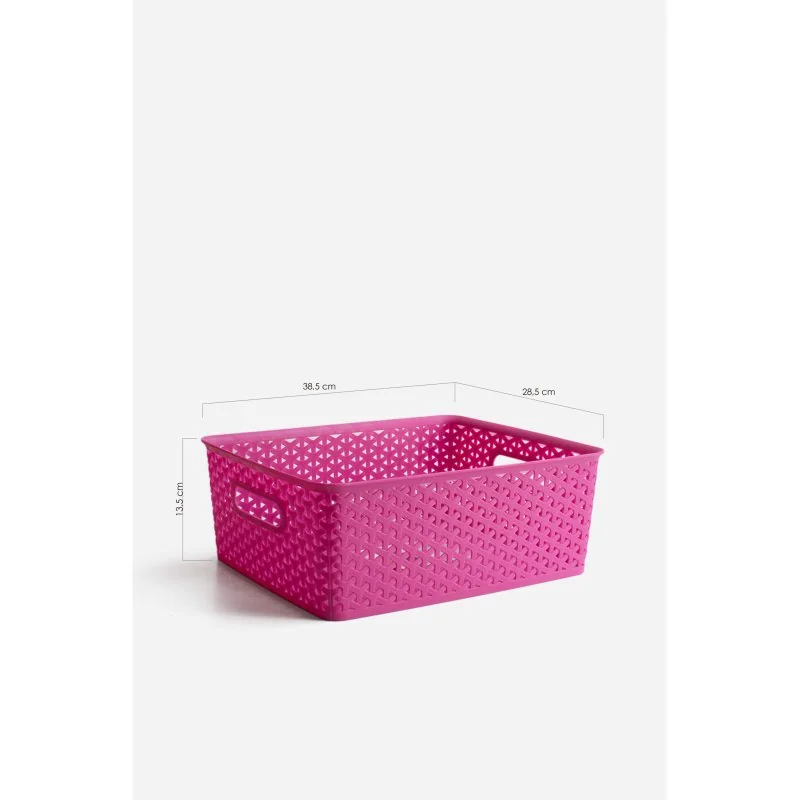 Cesta Organizadora Multiusos PVC 35 cm | The Secret Home