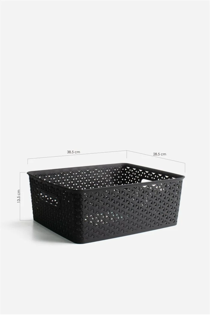 Cesta Organizadora Multiusos PVC 35 cm | The Secret Home