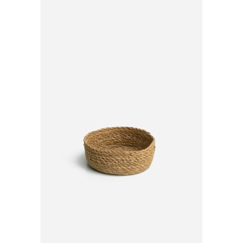 Cesto Redondo Senda de Enea Natural Ø18x7 cm