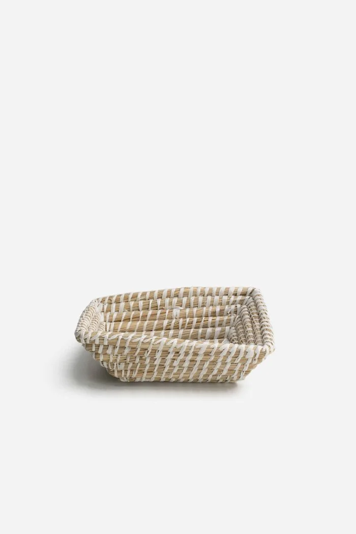 Panera Vega de Enea Natural Blanca y Beige