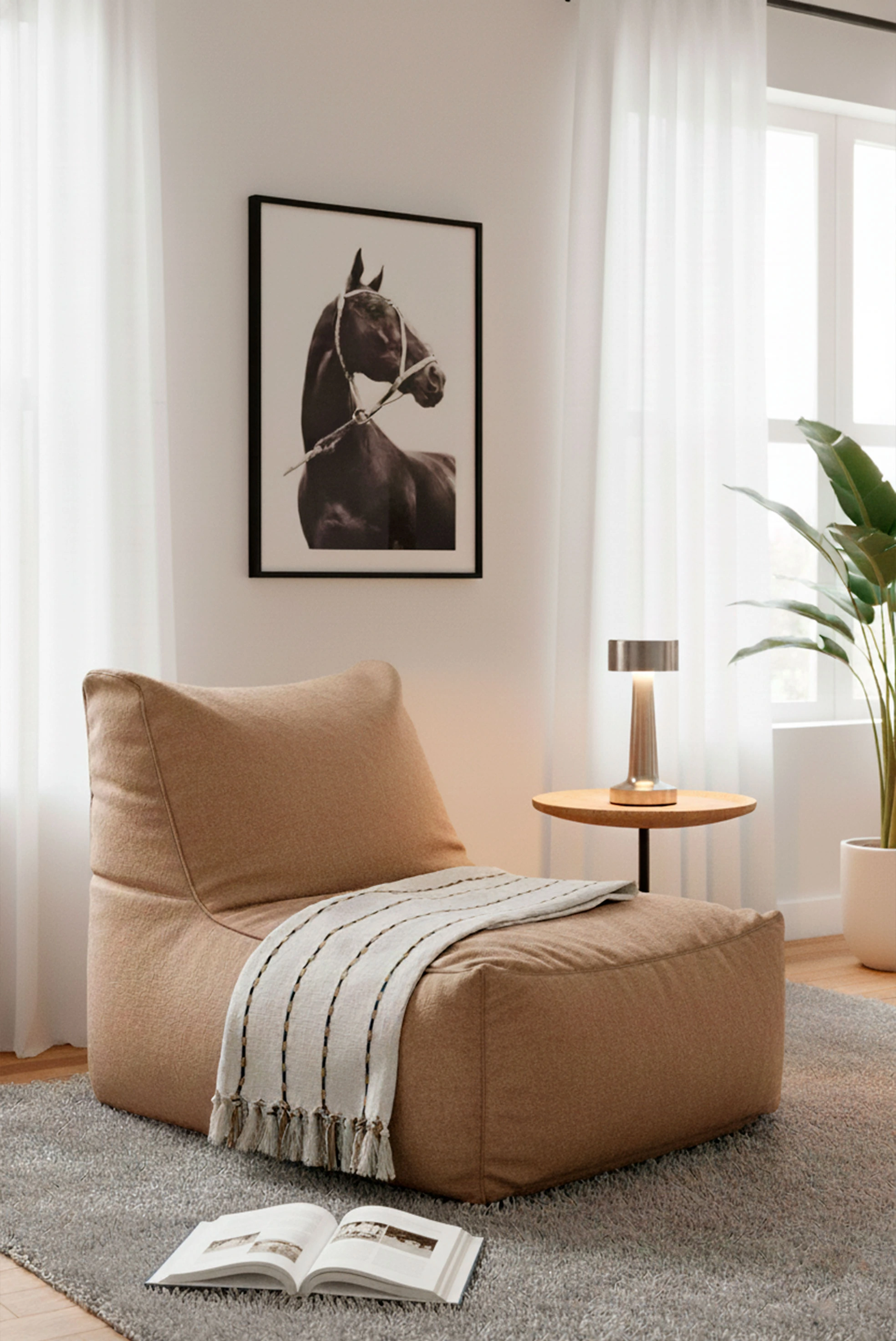 Muebles: salón, comedor y dormitorio